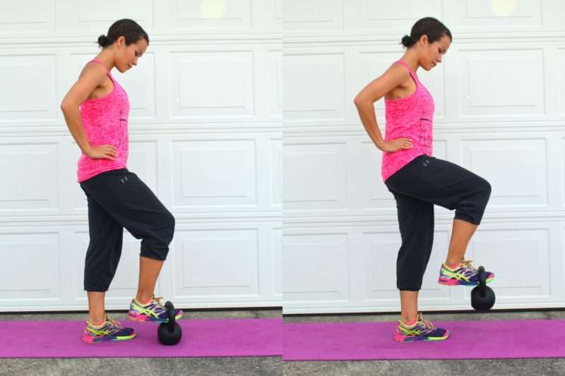 Beginner�s Kettlebell Home Workout Diary of a Fit Mommy