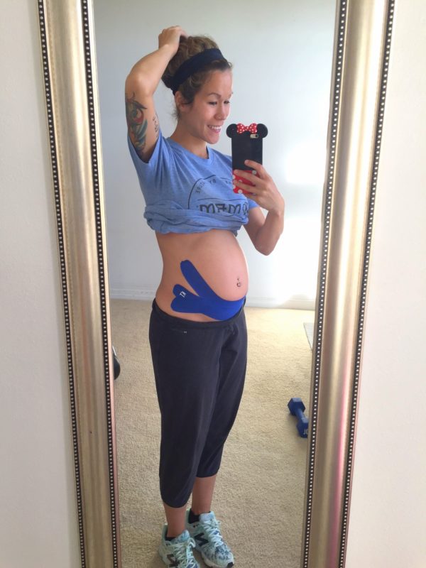 Kinesio Taping During Pregnancy +Techniques for the Pregnant Belly