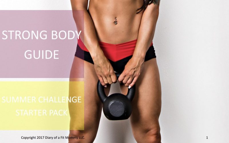 FREE 4 WEEK WORKOUT CHALLENGE GUIDE - Diary of a Fit