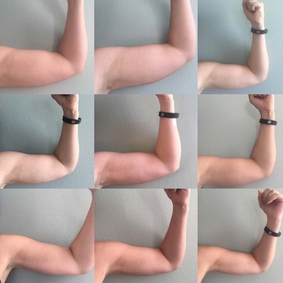 Saggy arm discount workout with weights