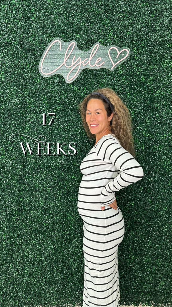Pregnancy 17 Weeks Bump Update Diary of a Fit Mommy